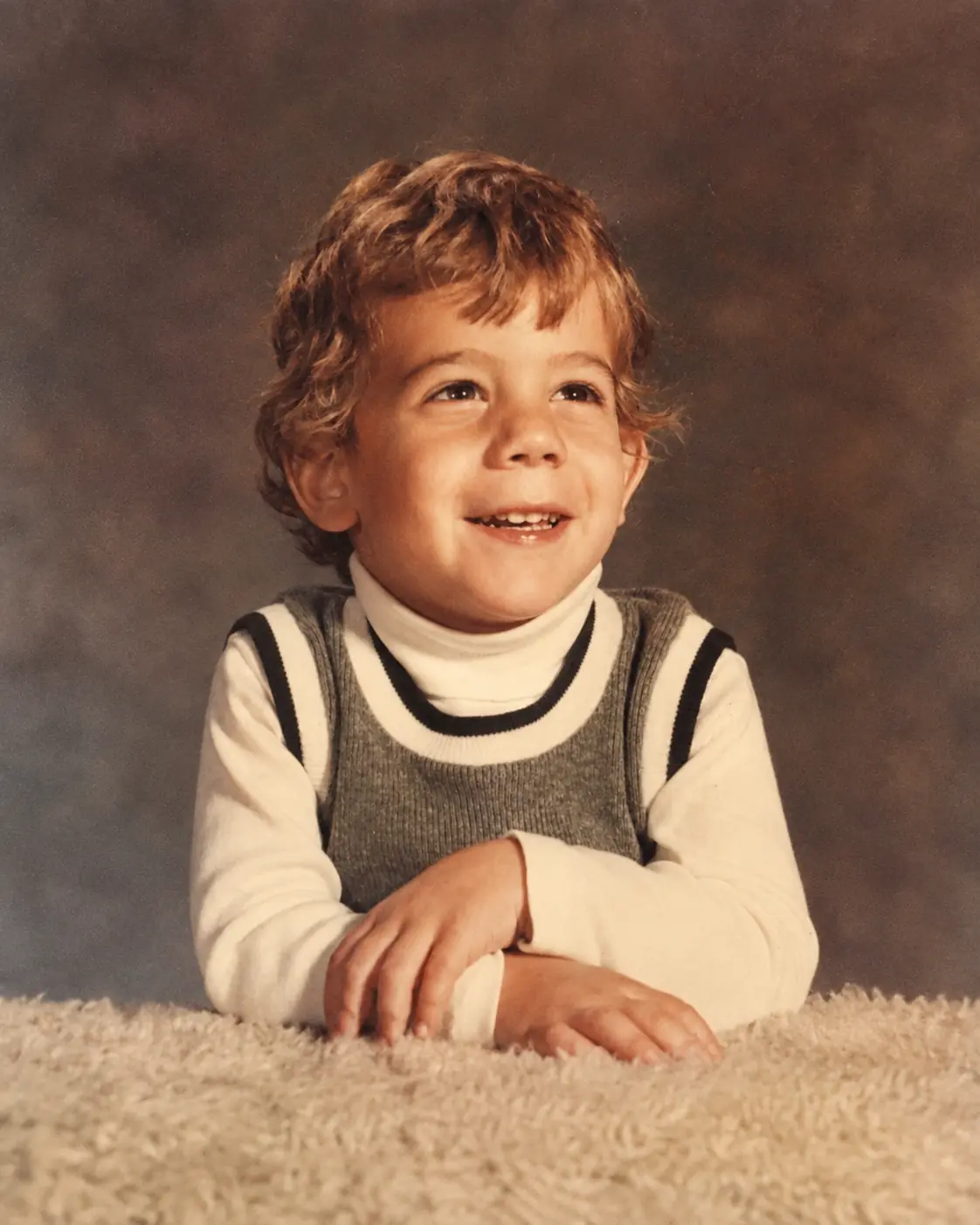 Adam as a young child